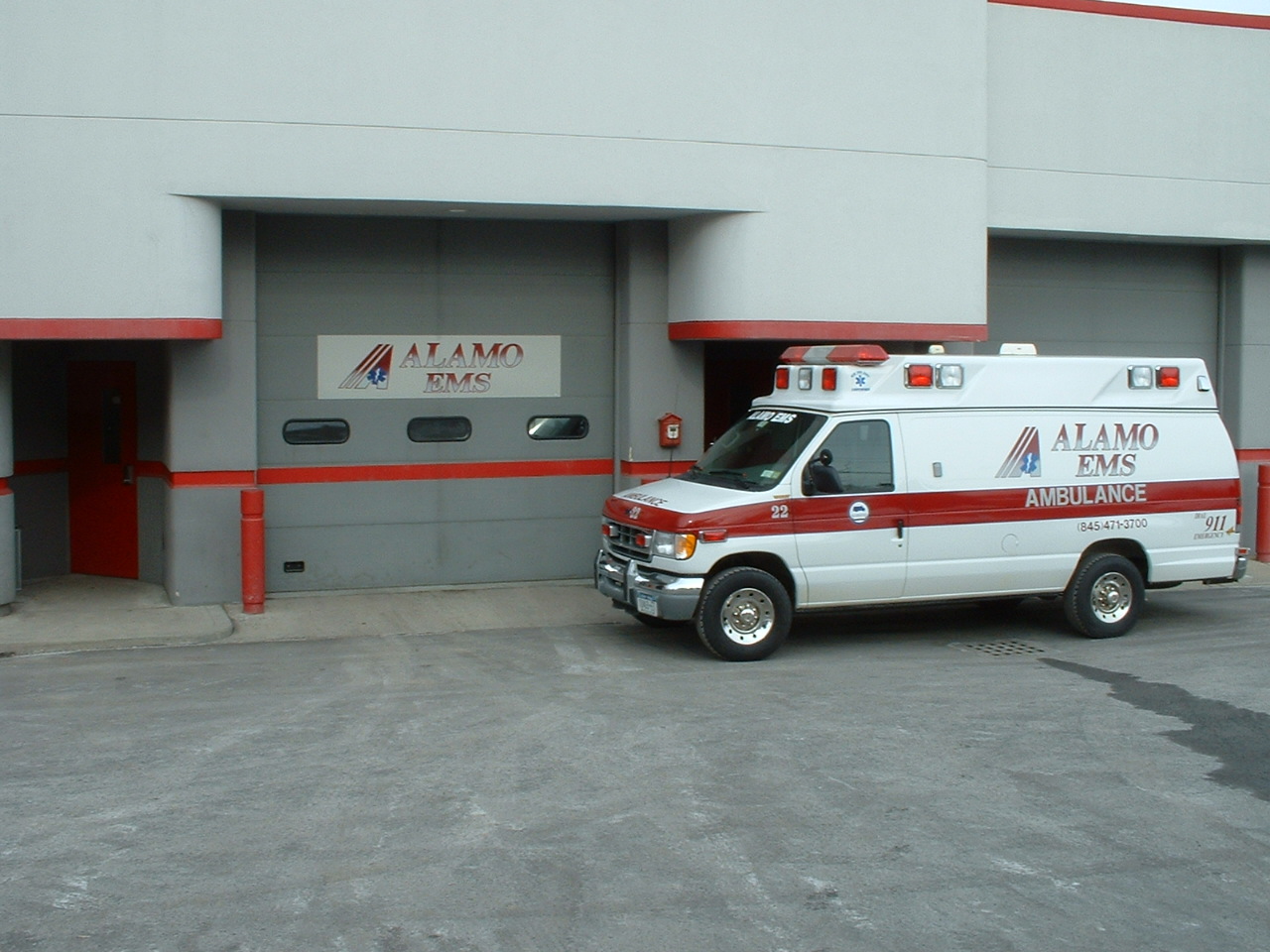 Alamo EMS ambulance serving the Mid-Hudson Valley community